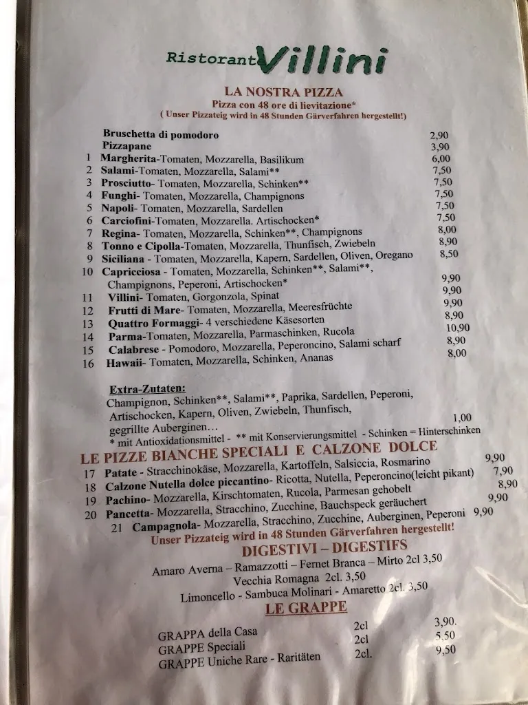 Menu_Villini Ristorante_Germering_image_3
