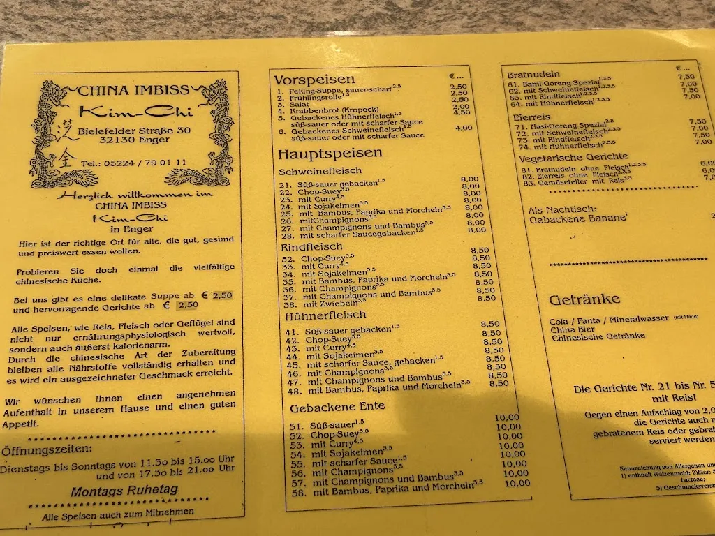 Menu_China Imbiss Kim Chi_Enger_immagine_1