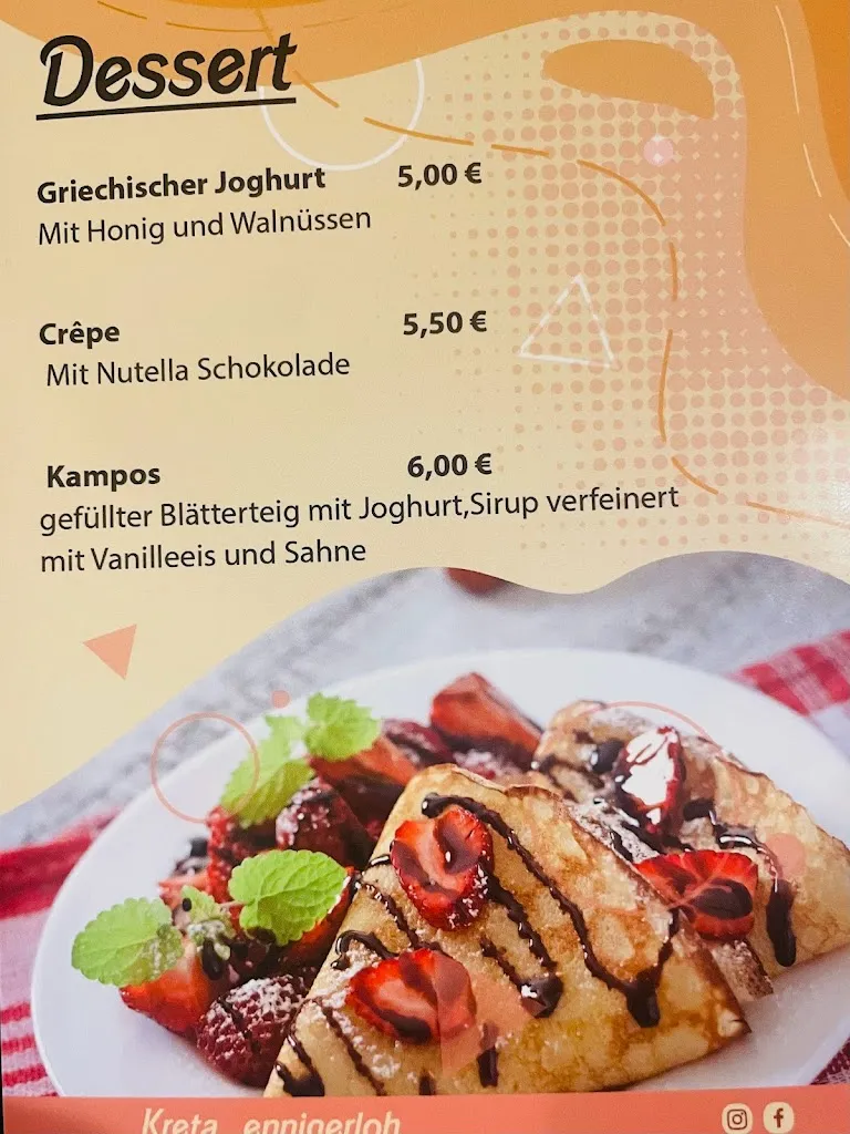 Menu_KRETA Restaurant bei Símōn_Ennigerloh_immagine_2