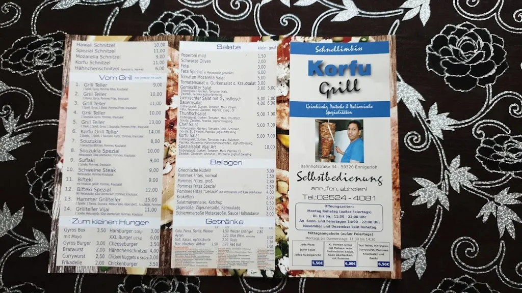 Menu_Schnellimbiss Korfu-Grill_Ennigerloh_immagine_1