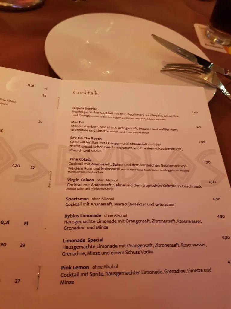 Menu_Byblos Lebanese Restaurant_Emsdetten_immagine_4
