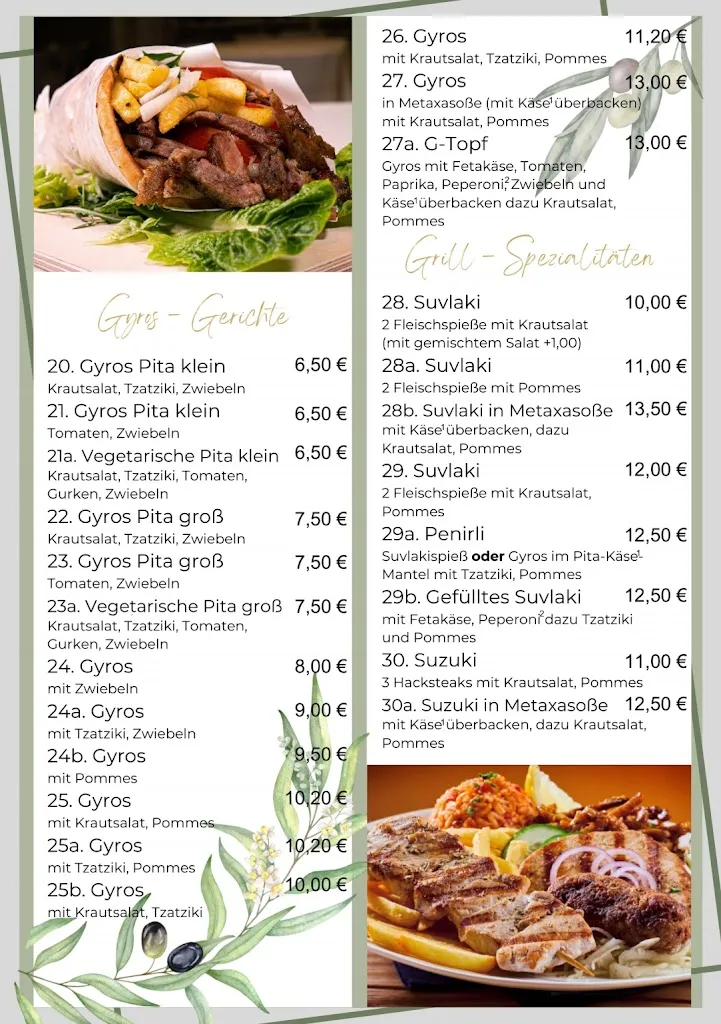 Menu_Christo's Grill_Emsdetten_image_1
