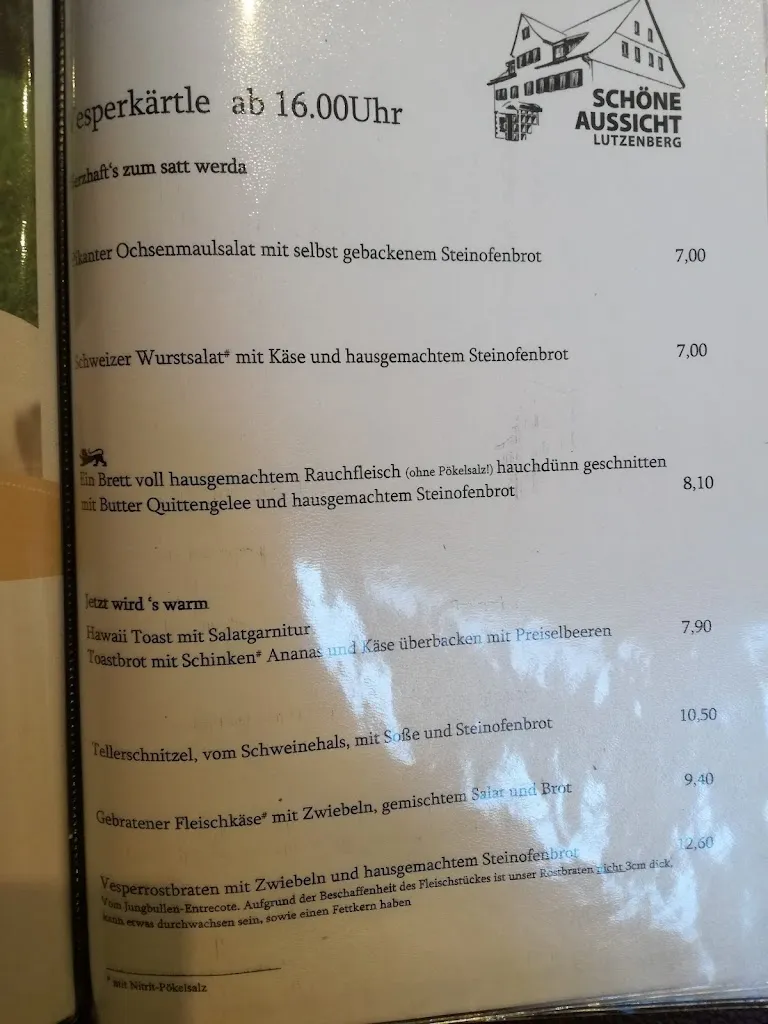 Menu_Landgasthof Schöne Aussicht_Althütte_immagine_3