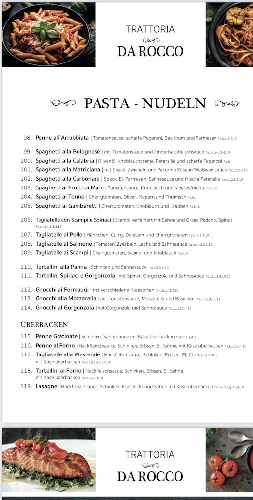 Menu_Trattoria Da Rocco_Ennepetal_immagine_3