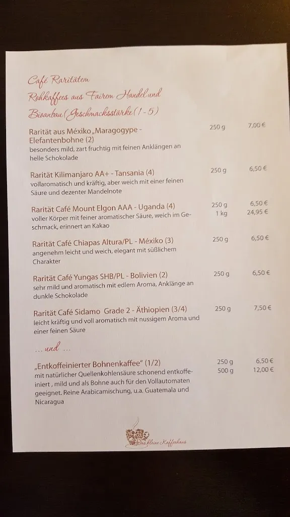 Menu_The Little Coffee House_Gevelsberg_immagine_2