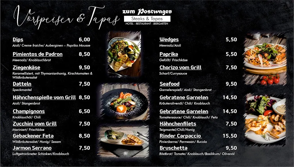 Menu_Hotel & Restaurant Zum Postwagen_Gevelsberg_image_1
