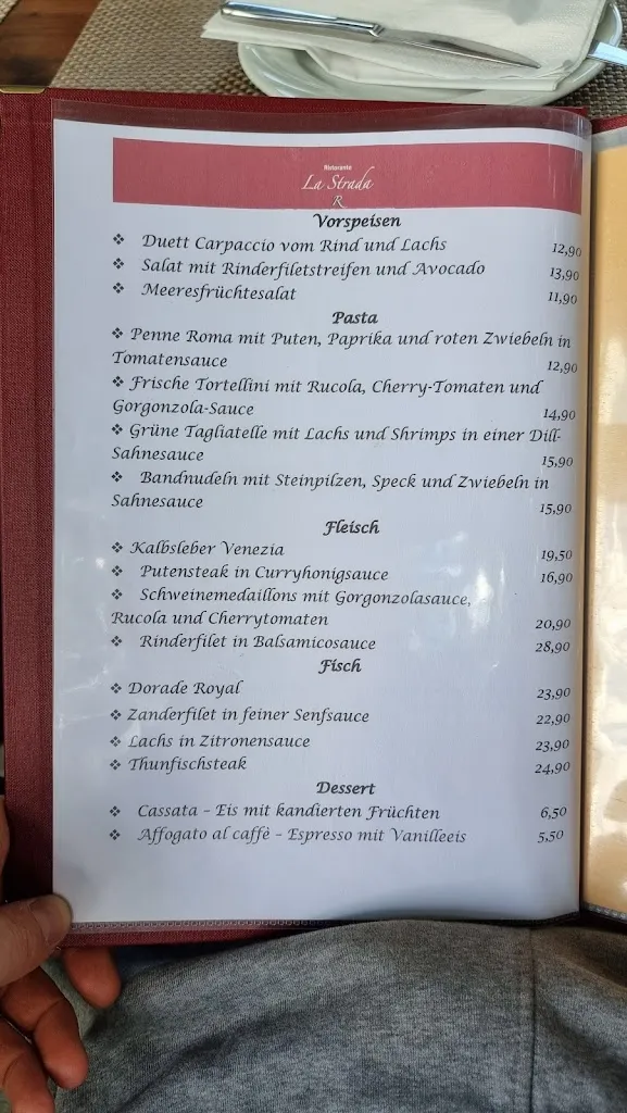 Menu_Ristorante La Strada R_Erftstadt_image_4