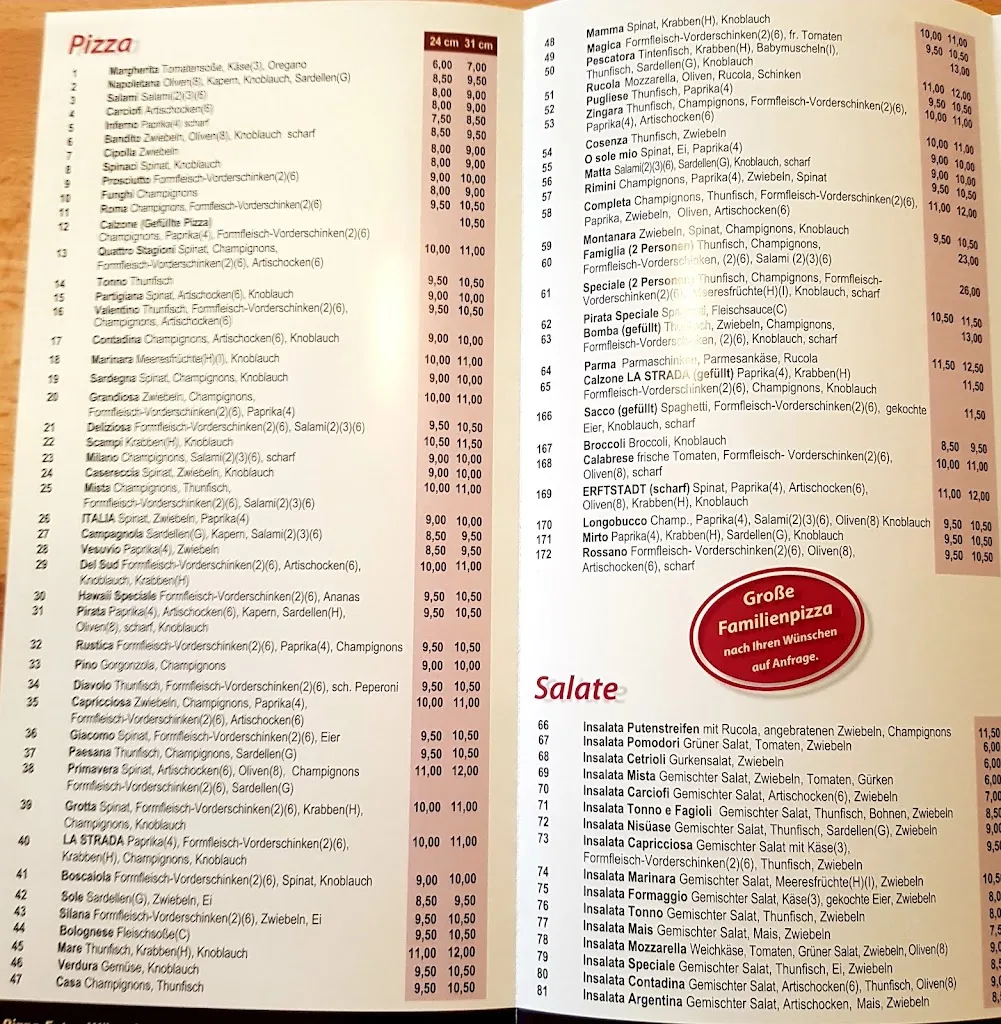 Menu_Restaurant La Strada_Erftstadt_image_2