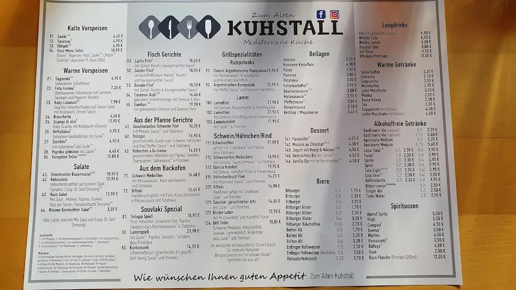 Menu_Zum alten Kuhstall - Dimitrios Valodimos_Erkelenz_image_1