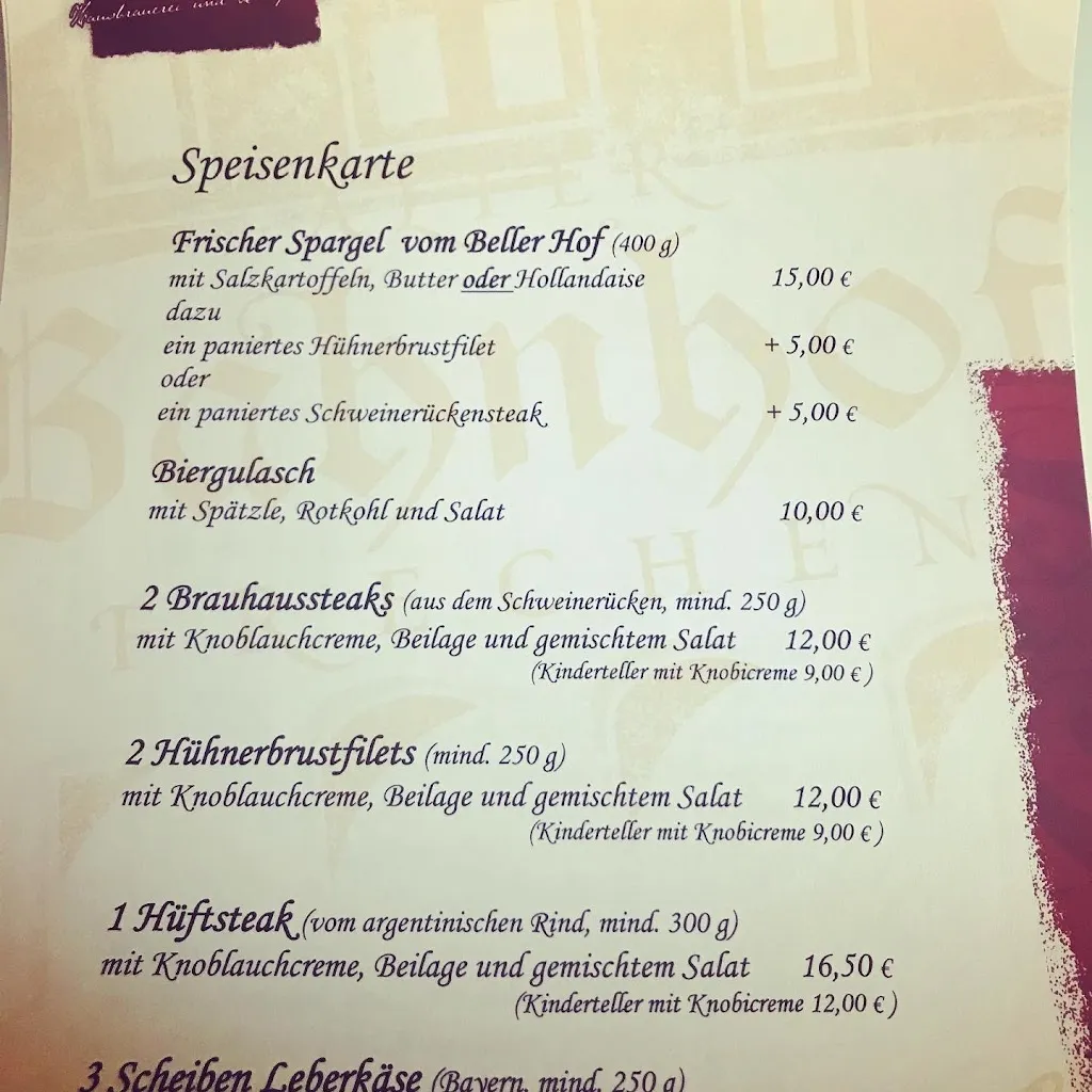 Menu_Alter Bahnhof Frechen_Frechen_image_2