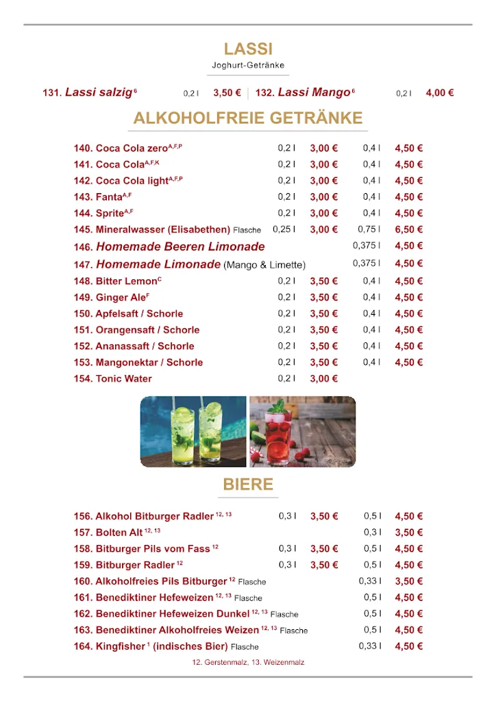 Menu_Ayana Indian Kitchen_Erkelenz_immagine_2