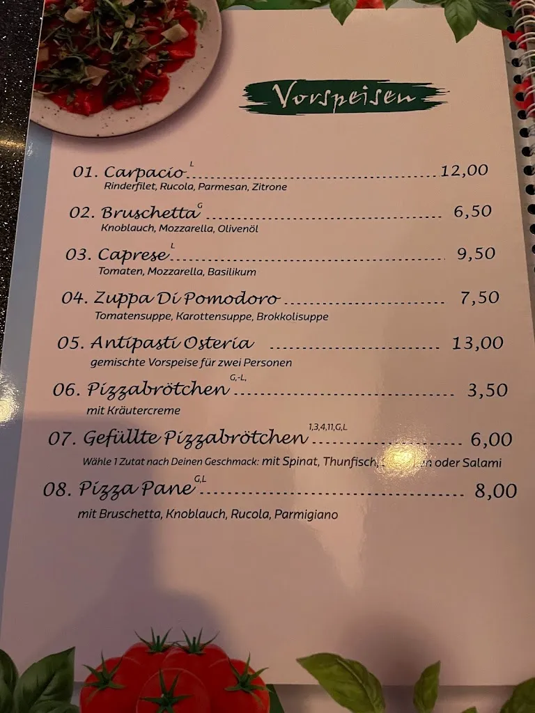 Menu_Osteria Erkelenz_Erkelenz_image_3
