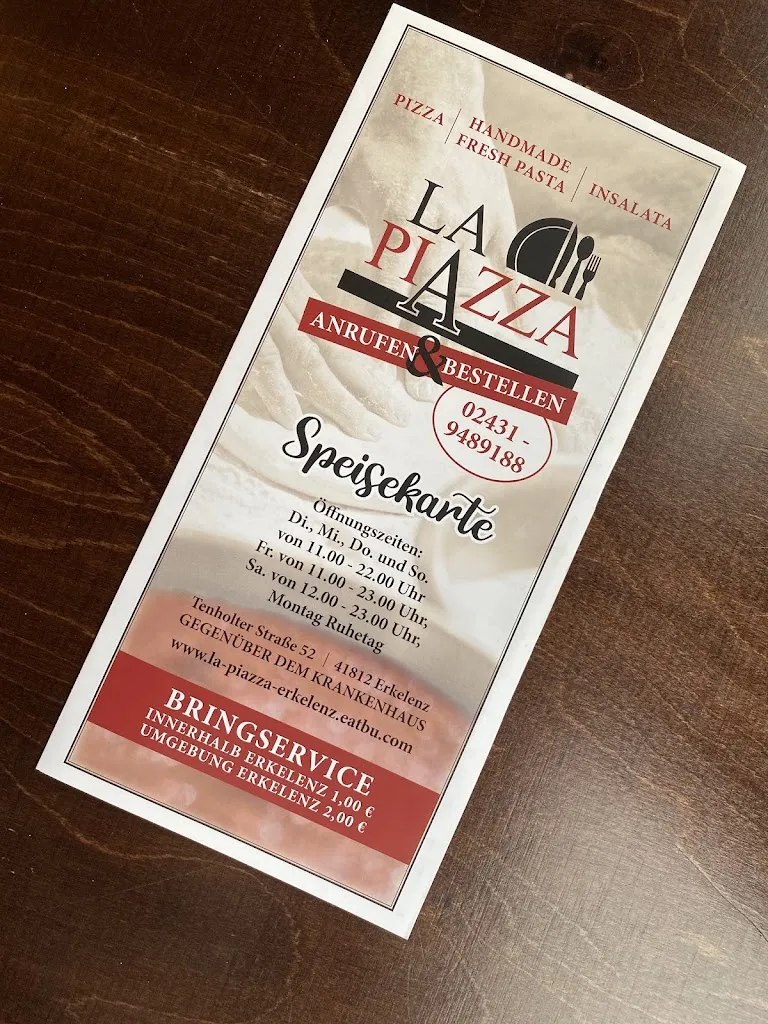 Menu_La Piazza_Erkelenz_immagine_3