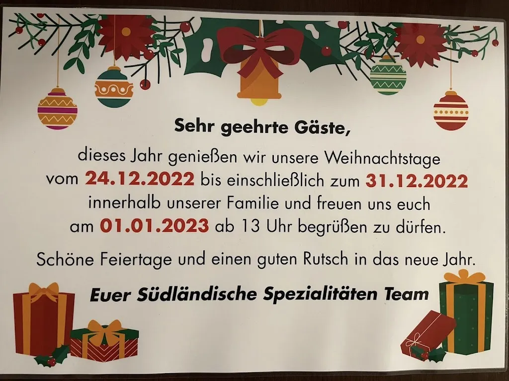 Menu_Südländische Spezialitäten_Erkelenz_image_2