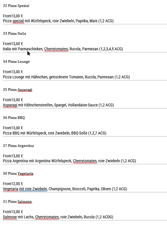 Menu_Pizza Lounge - Ilyas Günes_Erkelenz_image_2