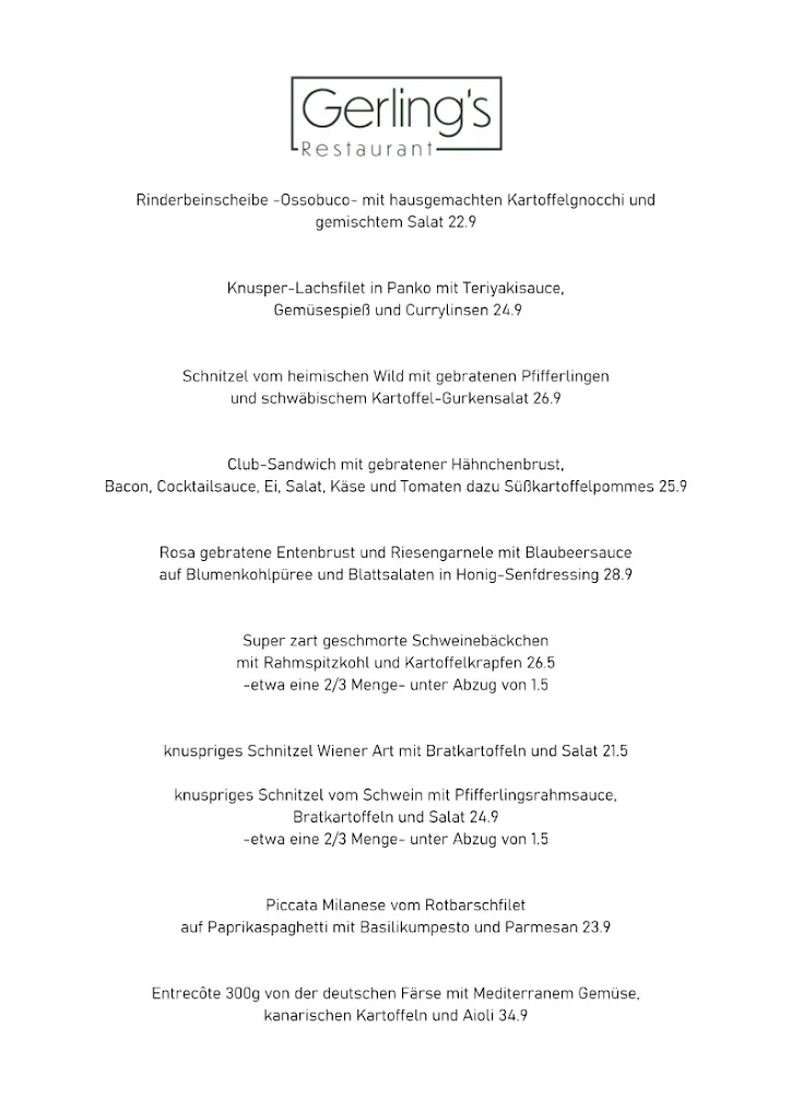 Menu_Gerling´s Restaurant_Erwitte_image_1