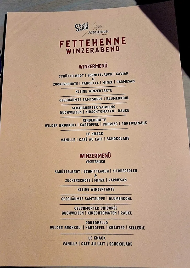 Menü_Das Blaue Schaf_Erkrath_Bild_2
