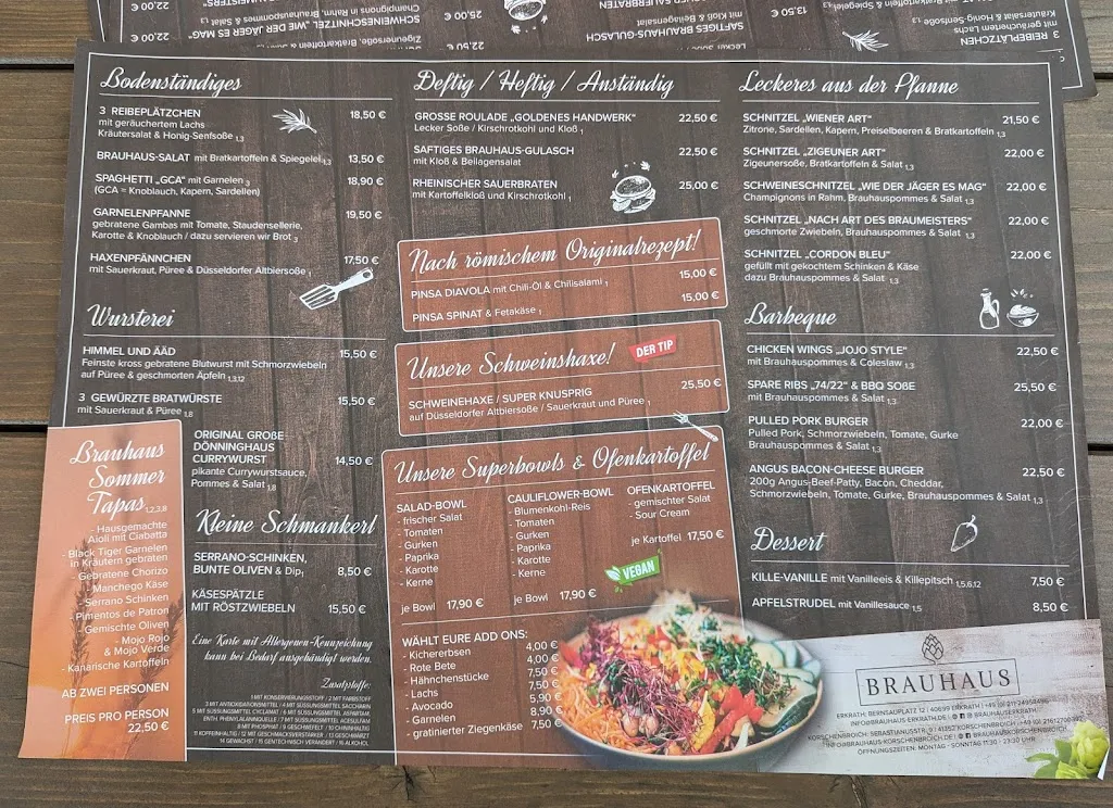 Menu_Brauhaus zum goldenen Handwerk 