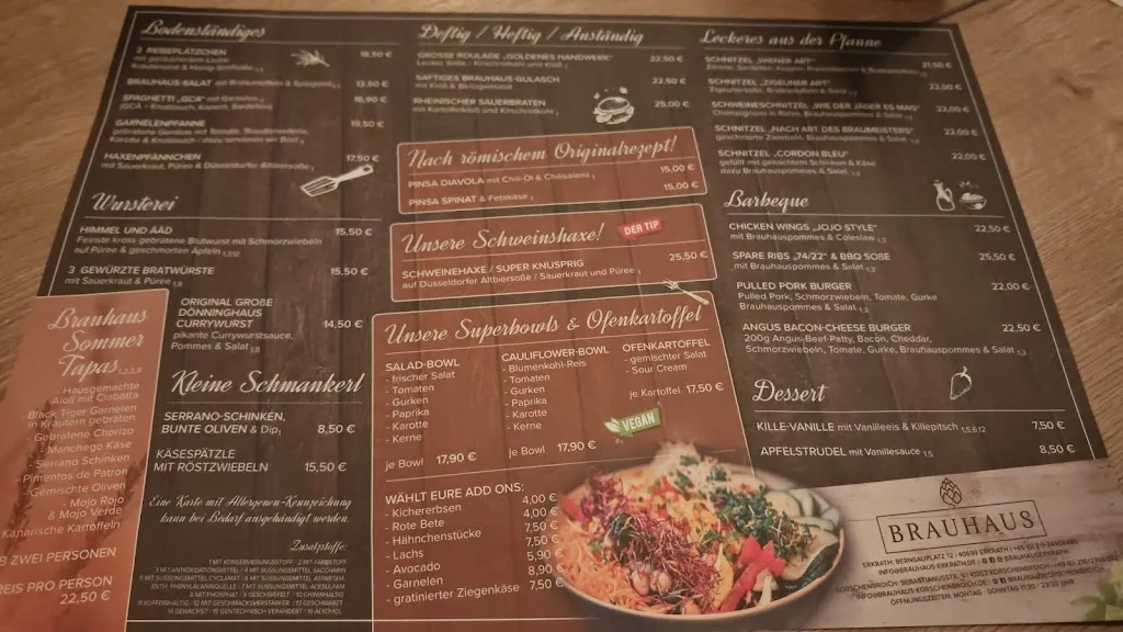 Menu_Brauhaus zum goldenen Handwerk 