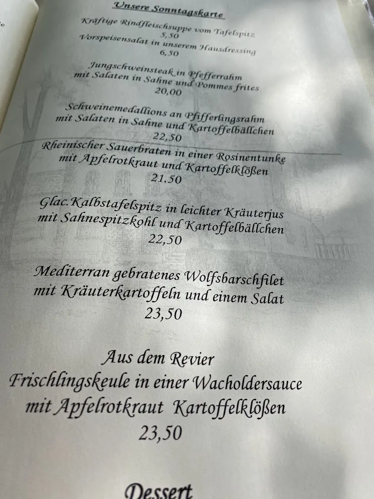 Menu_Hotel Restaurant Haumann Schöne Aussicht_Erkrath_image_2