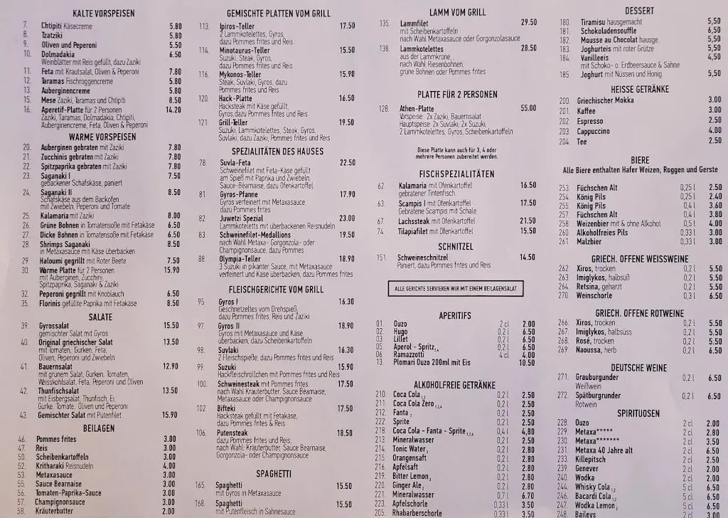 Menu_Restaurant Athen_Erkrath_image_1