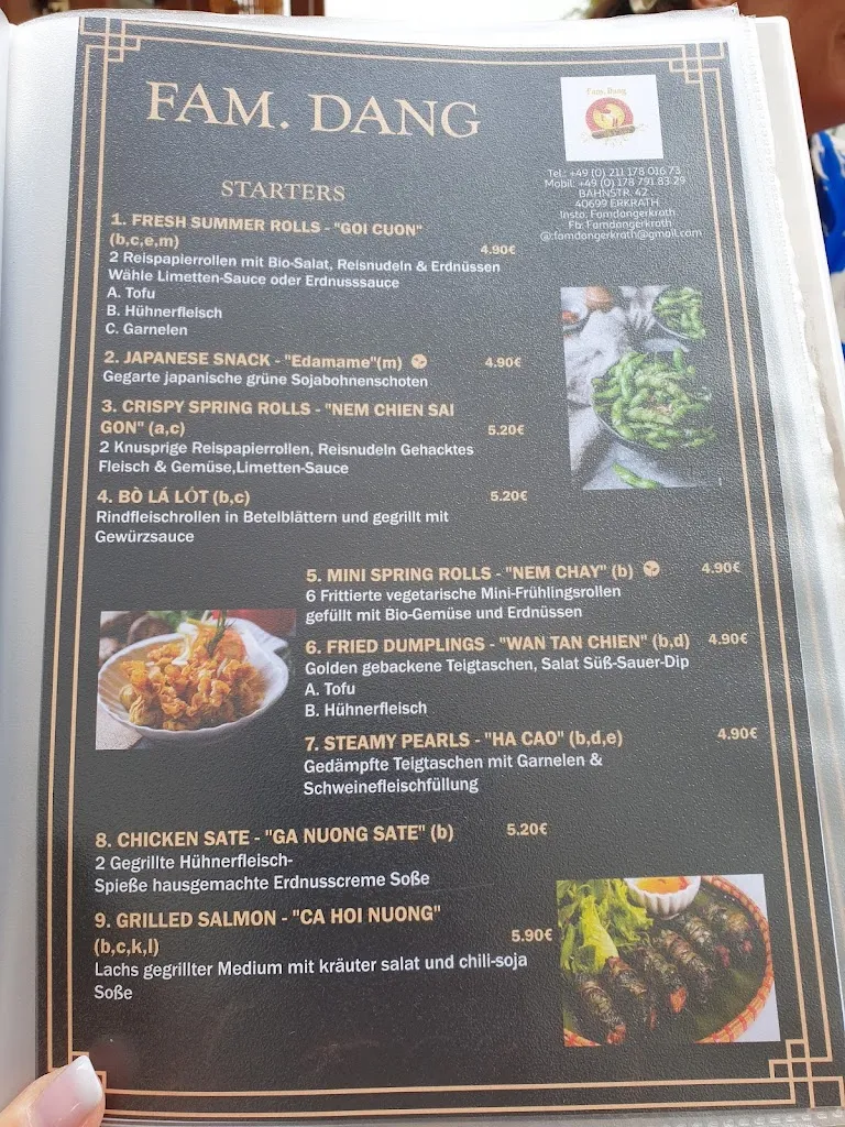 Menu_Fam. Dang Erkrath- hausgemachte vietnamesische Küche mit Sushi Bar_Erkrath_image_1