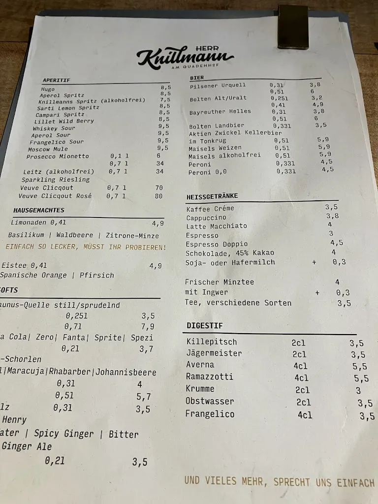 Menu_Restaurant Herr Knillmann_Düsseldorf_image_1