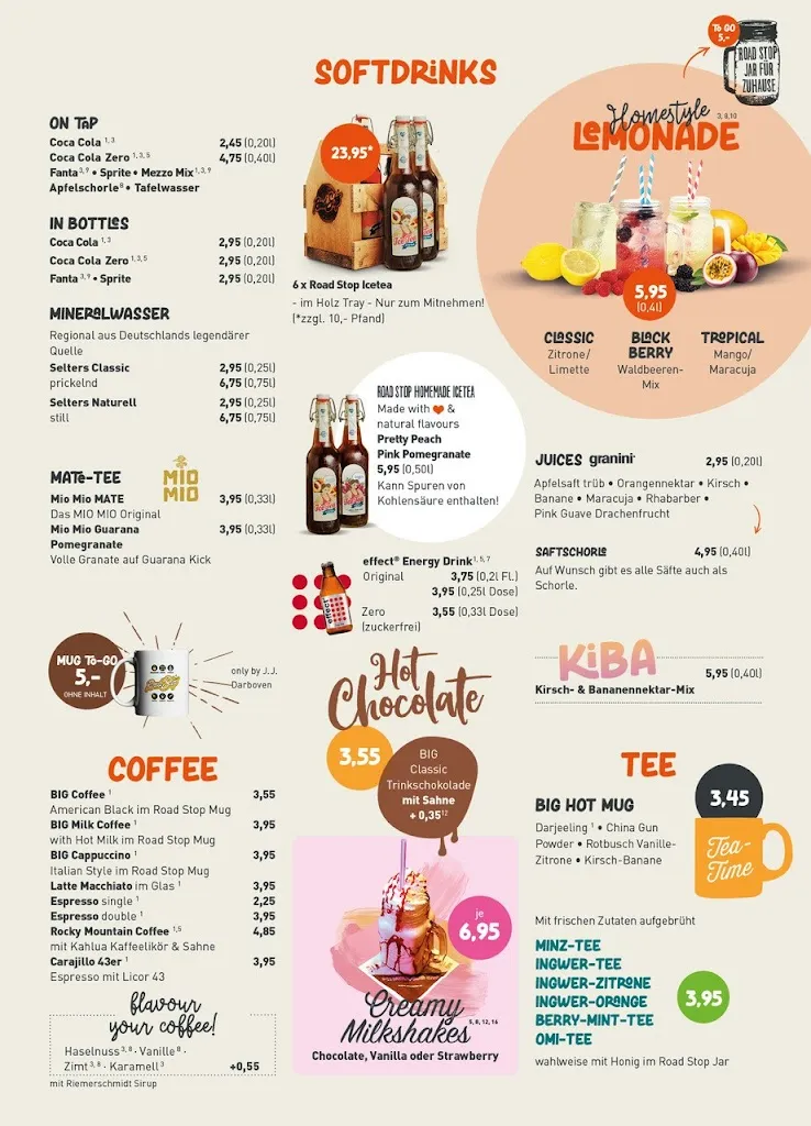 Menu_Road Stop Mettmann_Mettmann_image_1