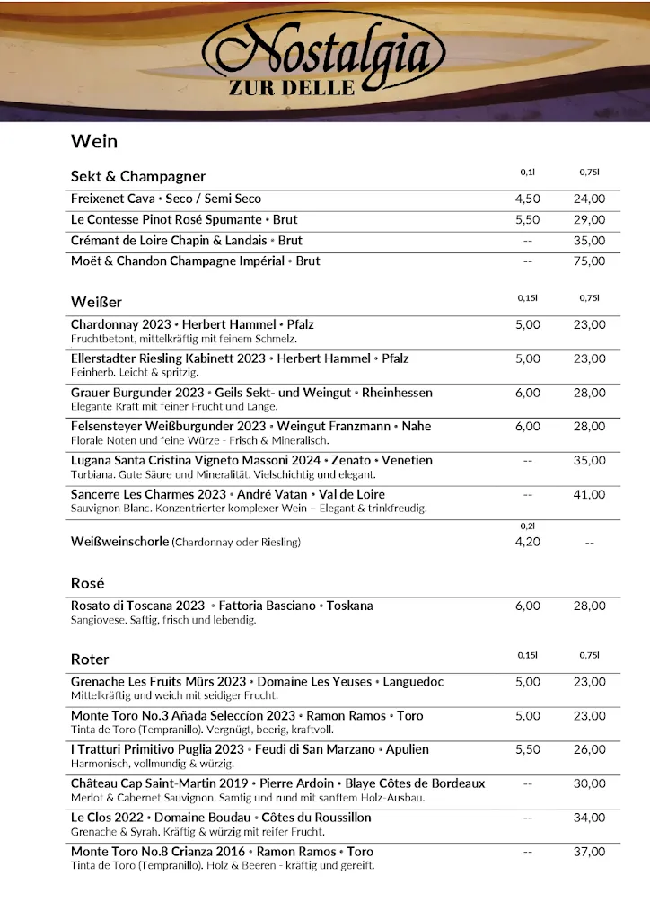 Menu_Nostalgia Zur Delle_Düsseldorf_image_1