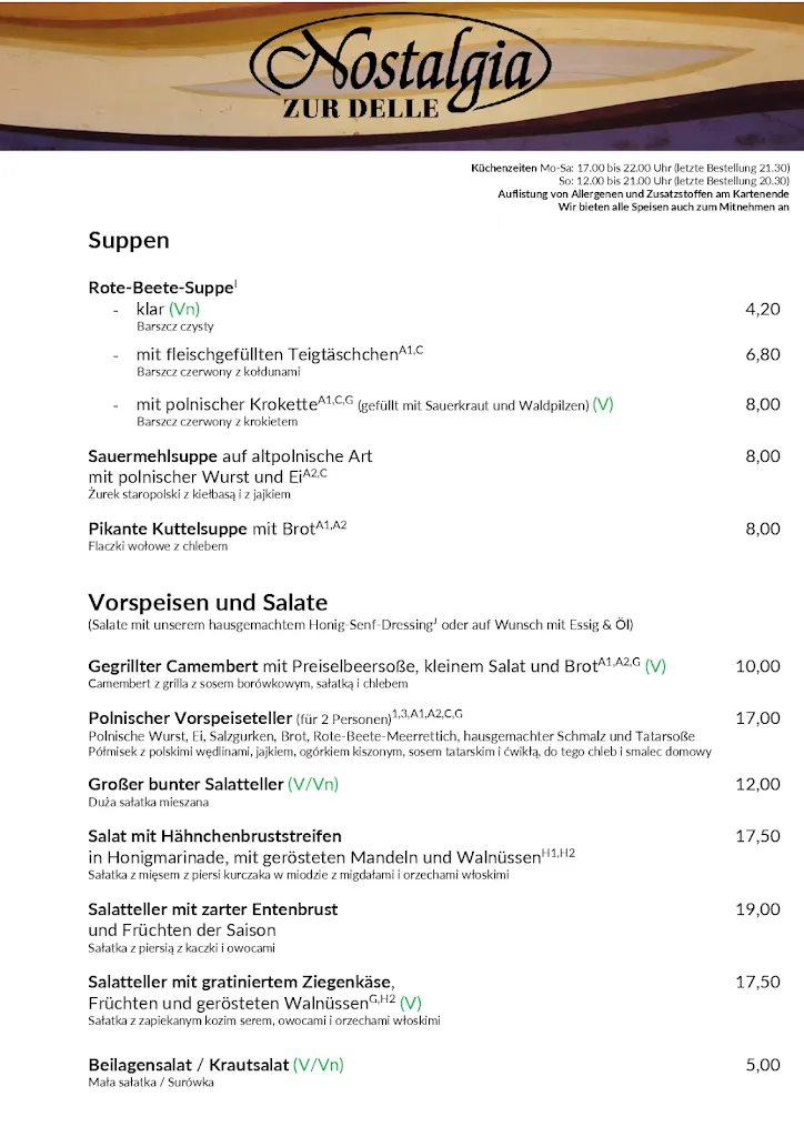 Menu_Nostalgia Zur Delle_Düsseldorf_image_3