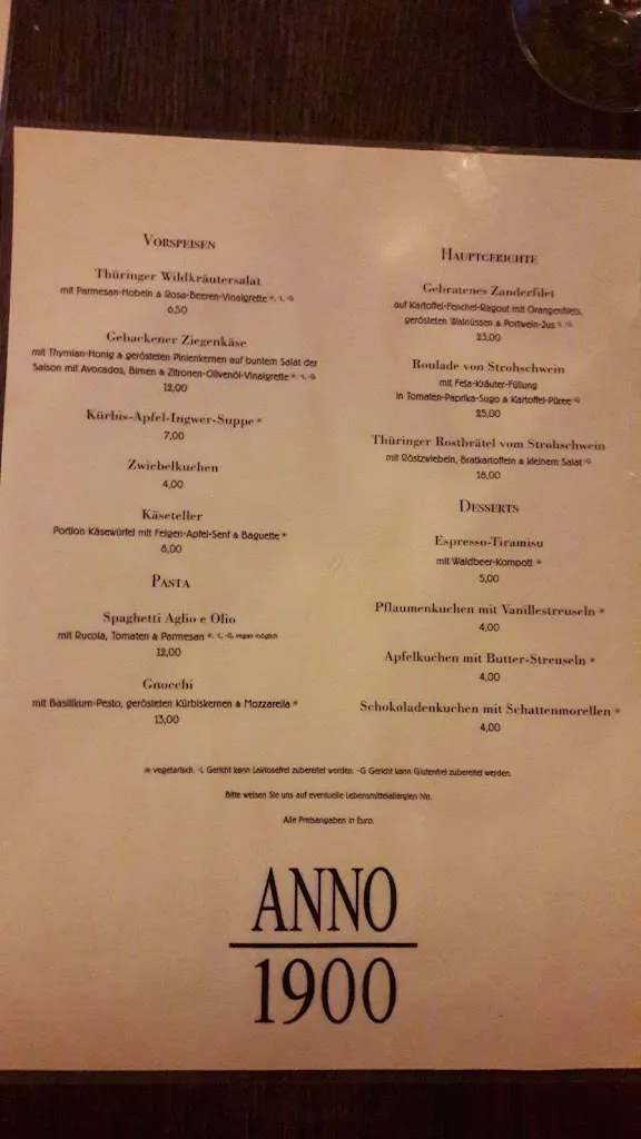 Menu_Café-Restaurant ANNO 1900_Weimar_immagine_1