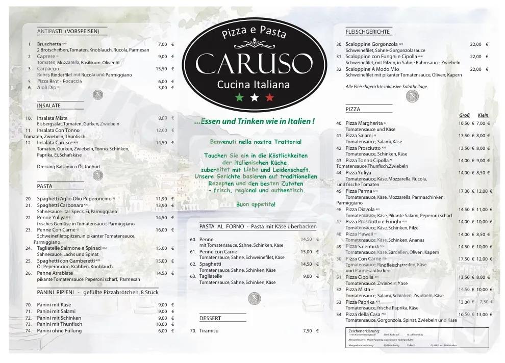 Menu_Caruso Pizza e Pasta_Espelkamp_image_1