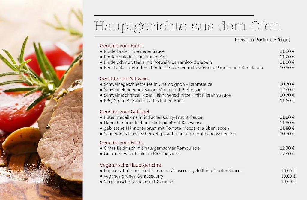 Menu_Schneider Gastronomie & Catering GmbH_Espelkamp_imagen_1