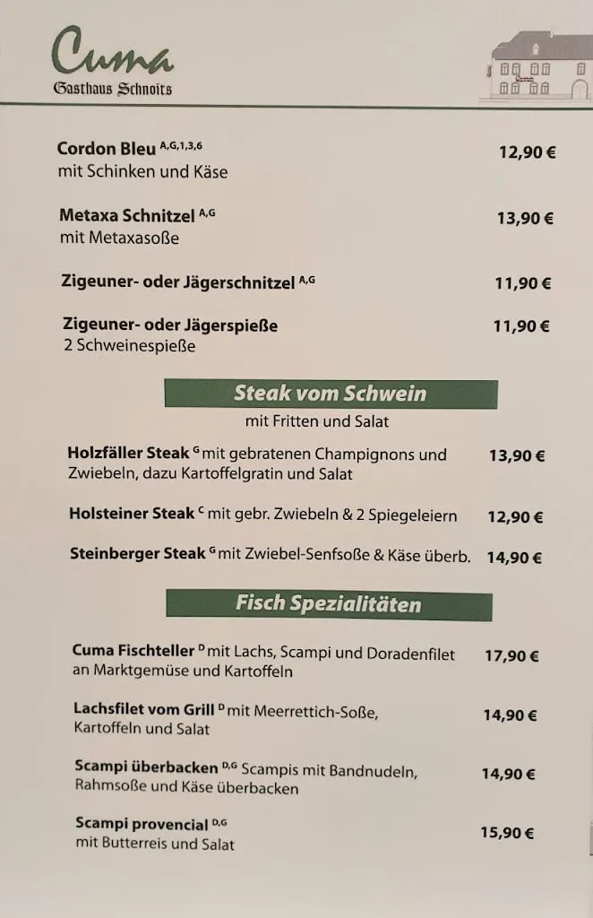Menu_Cuma Gasthaus Schnoits am Markt_Eschweiler_image_4