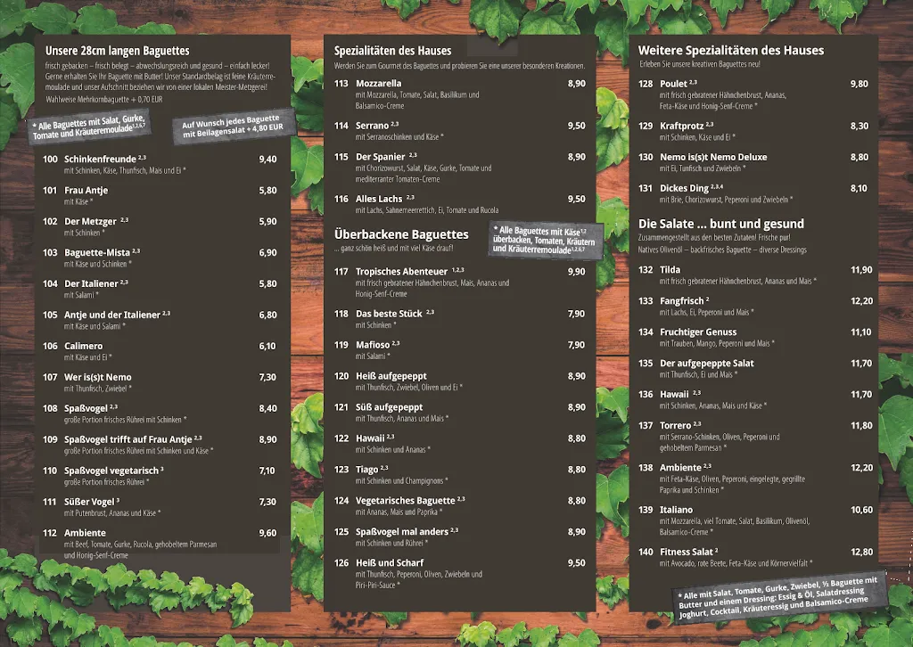 Menu_Café Baguetterie Ambiente_Eschweiler_image_1
