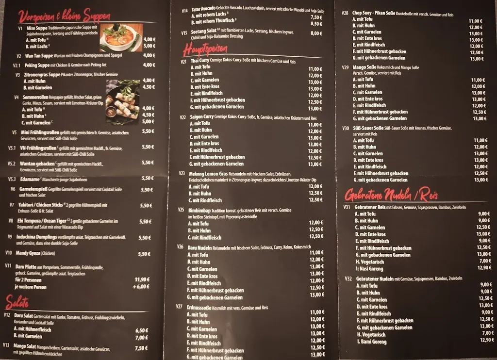 Menu_Daruma Restaurant - Japanisch, Koreanisch, Vietnamesische Speisen_Eschweiler_image_1
