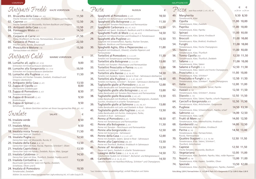 Menu_Trattoria - Pizzeria Dal' Pugliese_Everswinkel_immagine_1