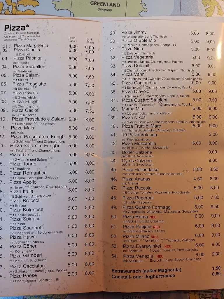 Menu_Venezia pizza Döner_Everswinkel_immagine_1