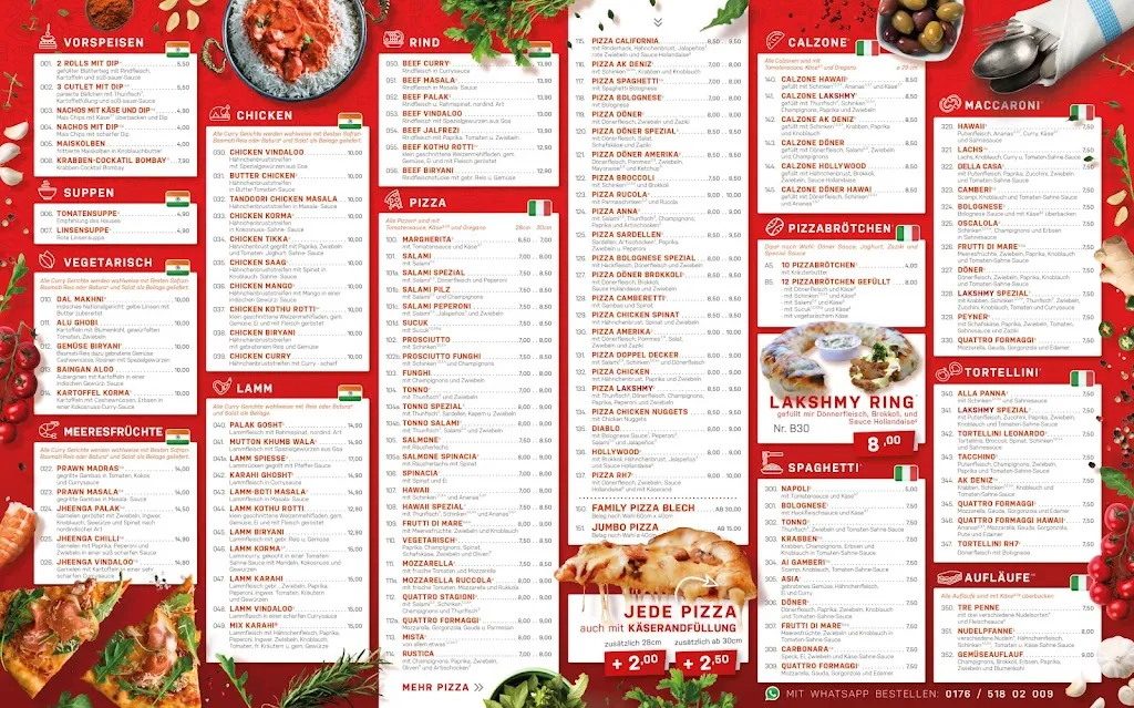 Menu_Lakshmy - Indisches Schnellrestaurant_Finnentrop_image_1