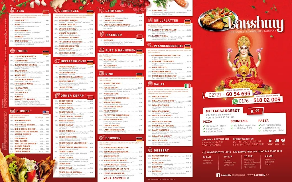 Menu_Lakshmy - Indisches Schnellrestaurant_Finnentrop_image_2