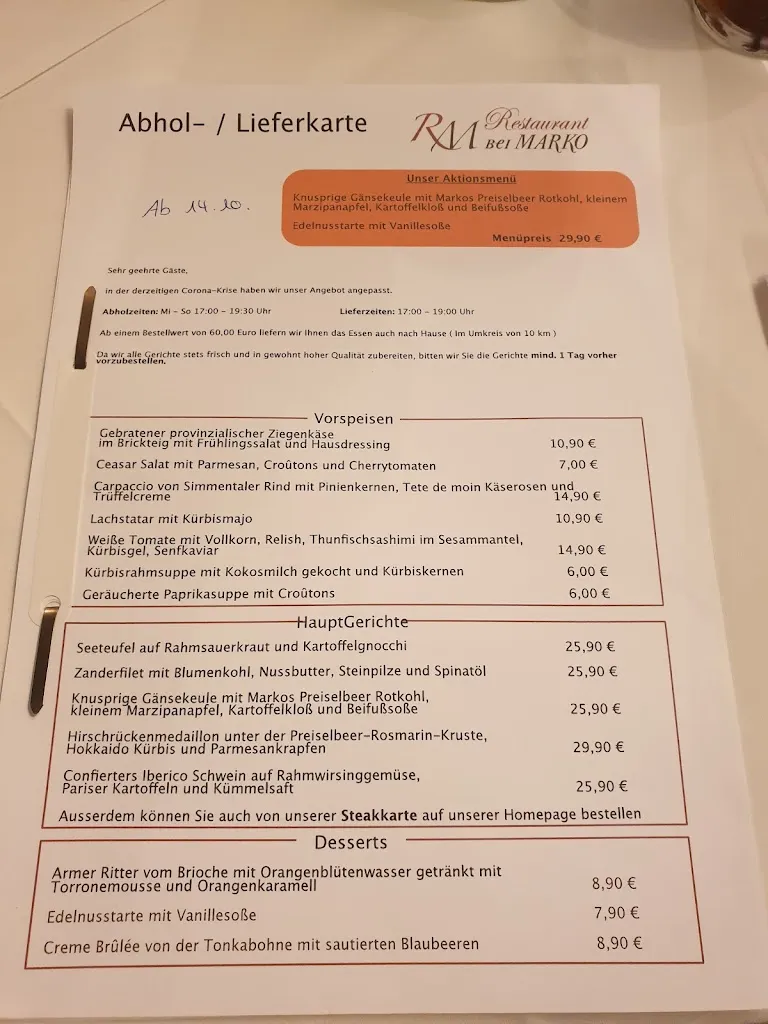 Menu_Restaurant bei Marko_Euskirchen_image_2