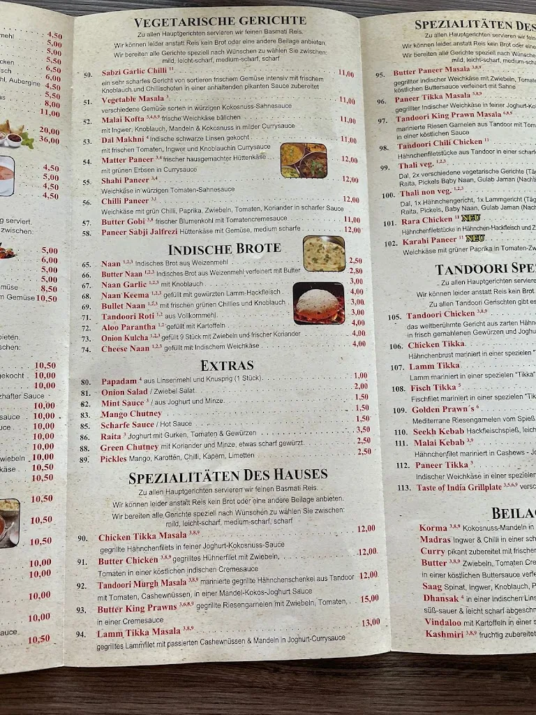 Menu_Taste of India_Euskirchen_immagine_4