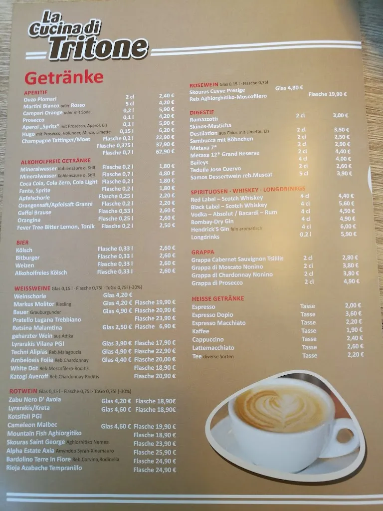 Menu_LA CUCINA DI TRITONE_Euskirchen_image_1