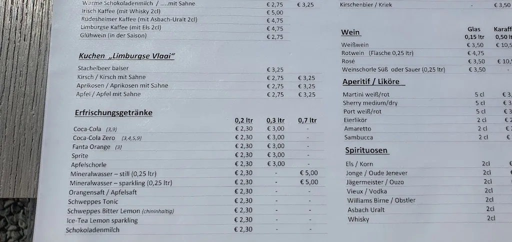 Menu_Café aan de Müehle_Gangelt_immagine_3
