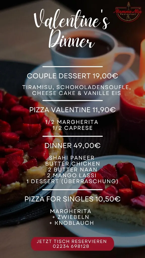 Menu_Restaurant Mamma Mia - Italienische & Indische Spezialitäten_Frechen_immagine_1