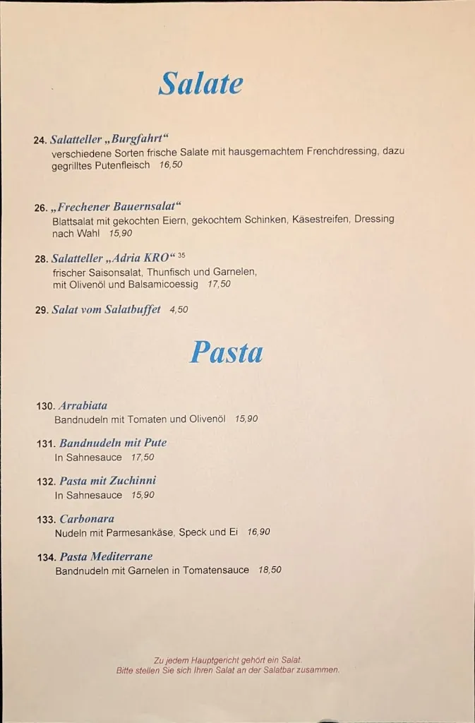 Menu_Hotel Restaurant Burgfahrt_Frechen_image_3