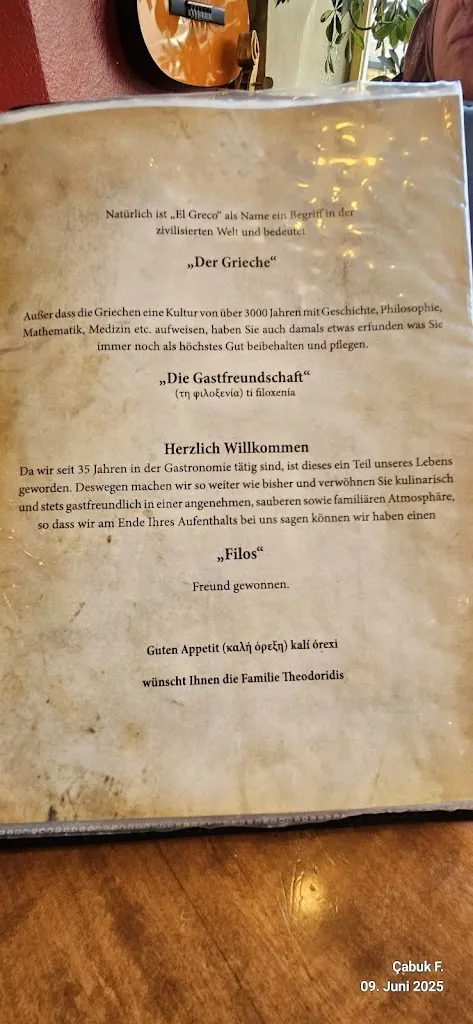 Menu_El Greco Frechen_Frechen_image_4