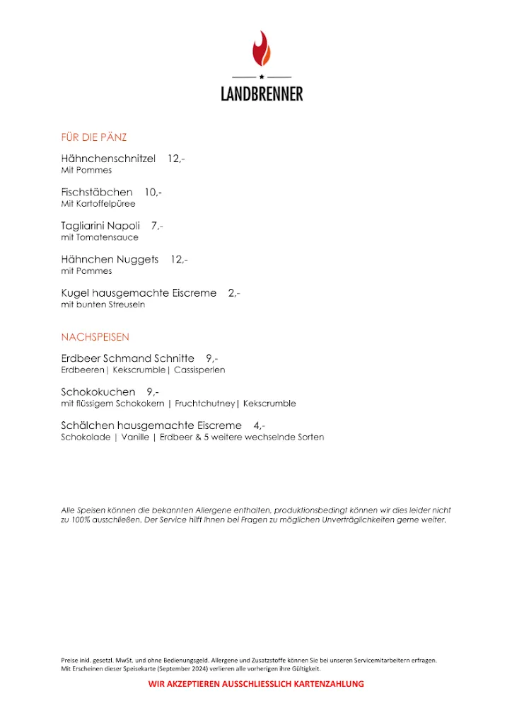 Menu_LANDBRENNER_Frechen_immagine_2