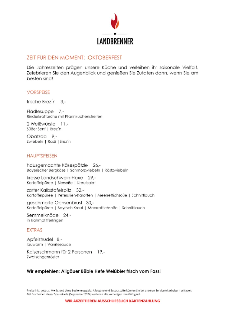 Menu_LANDBRENNER_Frechen_immagine_4