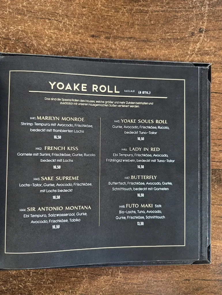 Menu_Yoake Restaurant_Villingen-Schwenningen_image_1